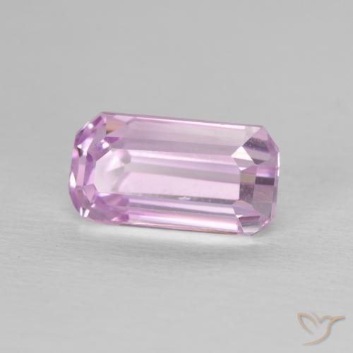 Kunzita rosa médio Natural 2.62ct, Corte Octógono / Esmeralda, VS