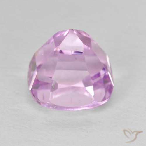 Kunzita Roxo Real Rosa Natural 3.22ct, Almofada, VS