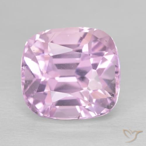 6.03ct Natural Roxo Rosa Kunzita, Almofada, VS