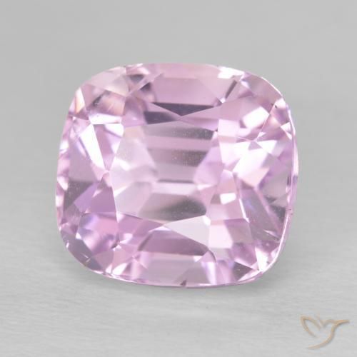 Kunzita Roxo Rosa Natural 6.03ct, Almofada, VS