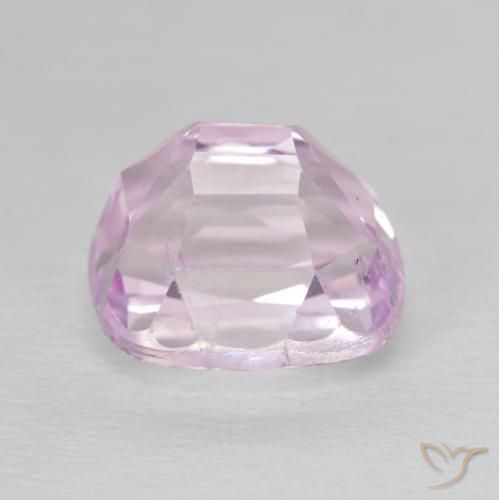 Kunzita Tom Rosa Cereja Natural 6.91ct, Almofada, VS