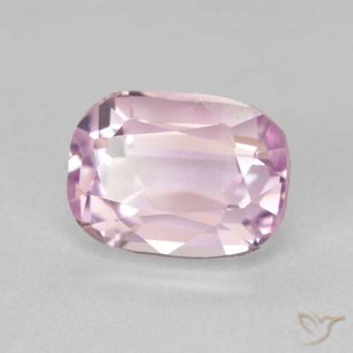 Kunzita Luz rosa Natural 3.84ct, Almofada, VVS