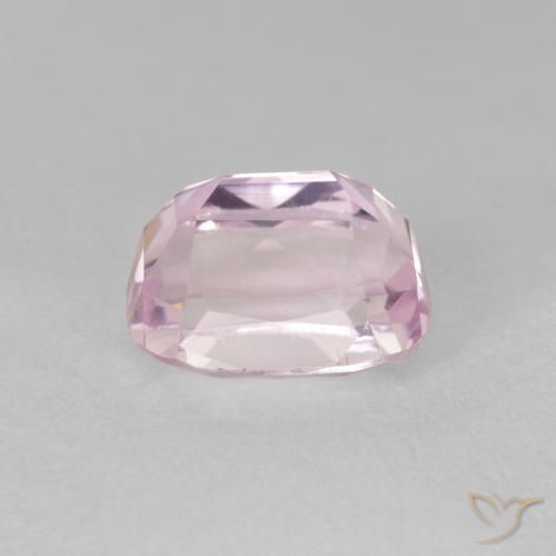 Kunzita Luz rosa Natural 3.84ct, Almofada, VVS