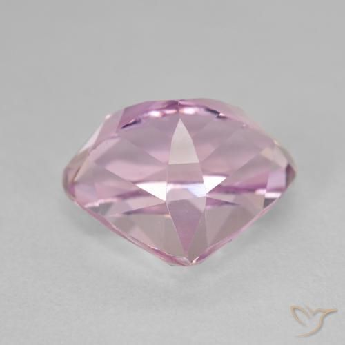 Kunzita Luz rosa Natural 9.26ct, Formato de pêra, VVS