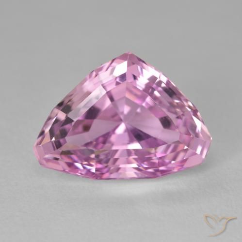 10.82ct Natural Roxo Royal Muito Claro Rosa Kunzita, Formato de pêra, VVS