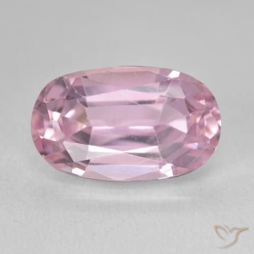 10.04ct Natural Luz rosa Kunzita, oval, VVS-VS