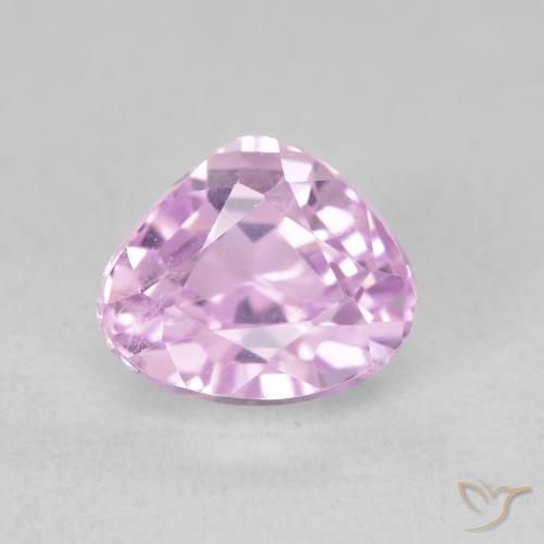 2.40ct Natural roxo médio Kunzita, Formato de pêra, VVS-VS