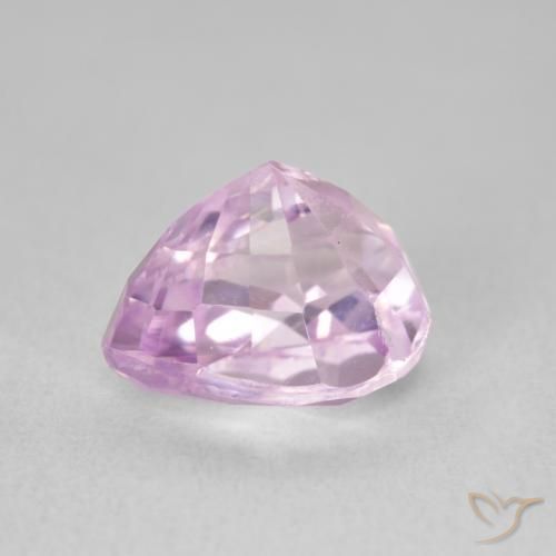 Kunzita roxo médio Natural 3.68ct, Formato de pêra, VVS-VS