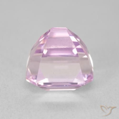 Kunzita roxo médio Natural 3.29ct, Corte Octógono / Esmeralda, VVS-VS