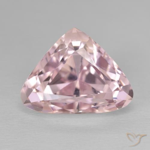 14.35ct Natural Rosa Claro Rosa Kunzita, Trilhão, VVS-VS
