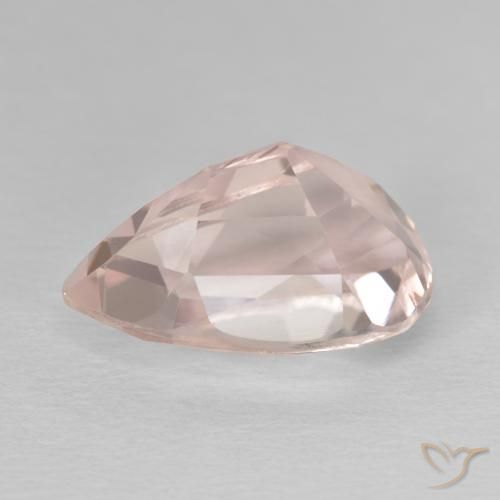 Kunzita Rosa Flamingo Natural 10.49ct, Formato de pêra, VVS-VS