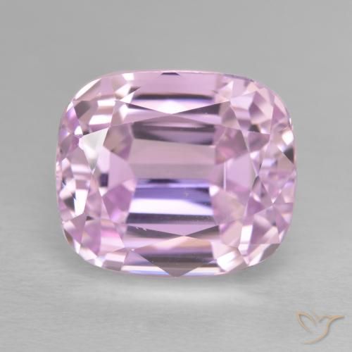 Kunzita rosa de 12,54 quilates, almofada de 13,1 x 11,3 mm cortada do Afeganistão, Photo A