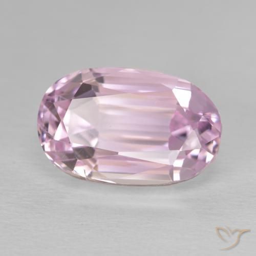 Kunzita Rosa chiclete Natural 9.10ct, oval, VVS-VS