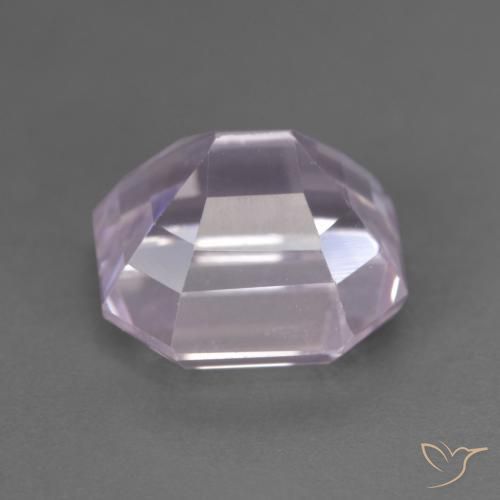 Kunzita Rosa Lavanda Claro Natural 6.38ct, Corte Octógono / Esmeralda, VVS-VS