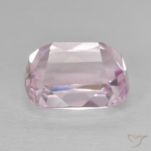 Kunzita Rosa Cereja Claro Natural 8.27ct, Almofada, VVS-VS