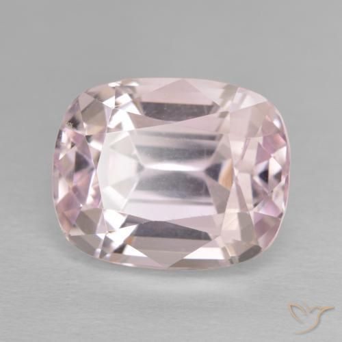 Kunzita Rosa bem claro Natural 11.80ct, Almofada, VVS-VS
