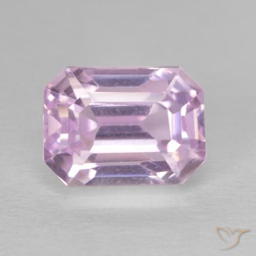 5.87ct Natural Tom Rosa Cereja Kunzita, Corte Esmeralda, VVS-VS