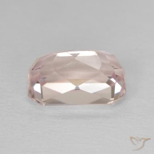 Kunzita Medium Light-Pink Natural 5.15ct, Corte Esmeralda, VVS-VS