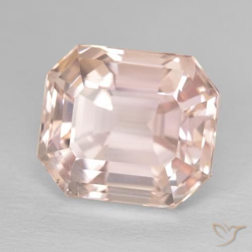 Kunzita rosa médio Natural 11.86ct, Corte Octógono / Esmeralda, VS