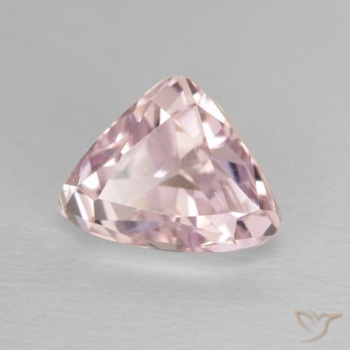 Kunzita rosa médio Natural 4.60ct, Trilhão, VS