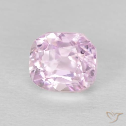 Kunzita rosa natural 1,45ct, corte esmeralda, VS