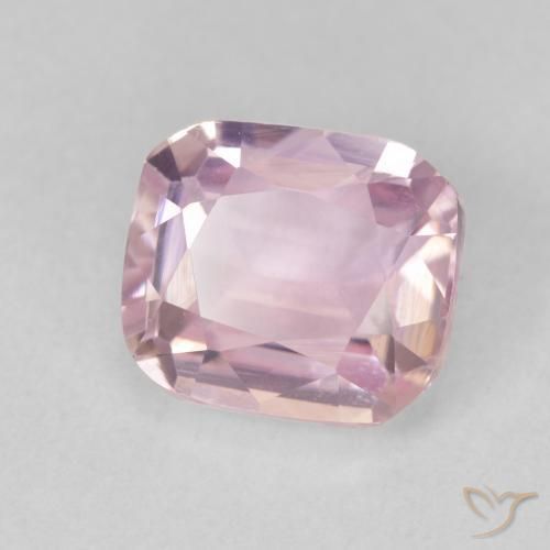 Kunzita Luz rosa Natural 2.91ct, Almofada, VS