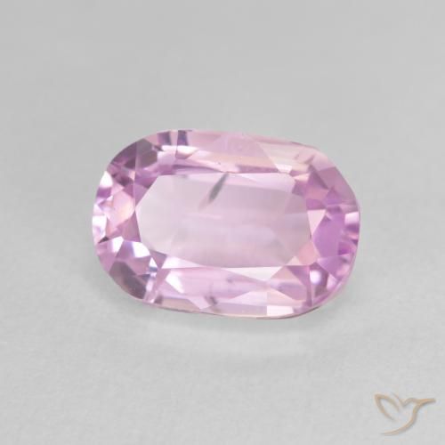 Kunzita rosa médio Natural 4.10ct, oval, VS