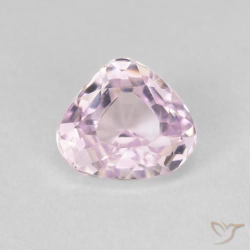 1.76ct Natural Rosa Claro Rosa Kunzita, Formato de pêra, VVS