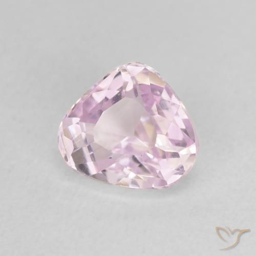 Kunzita Rosa Claro Rosa Natural 1.76ct, Formato de pêra, VVS