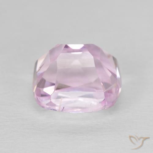 Kunzita rosa médio Natural 4.56ct, Almofada, VS