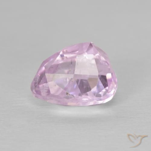 Kunzita rosa médio Natural 3.21ct, Formato de pêra, VS