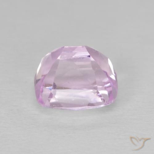 Kunzita Roxo Real Claro Rosa Natural 4.80ct, Almofada, VS