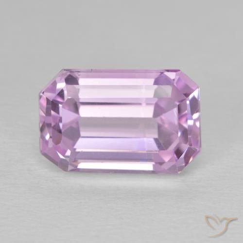 8.33ct Natural Roxo Real Rosa Kunzita, Corte Esmeralda, VS