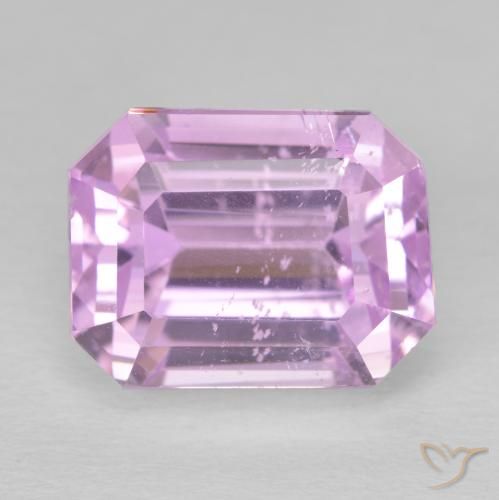 13.39ct Natural rosa médio Kunzita, Corte Esmeralda, VS