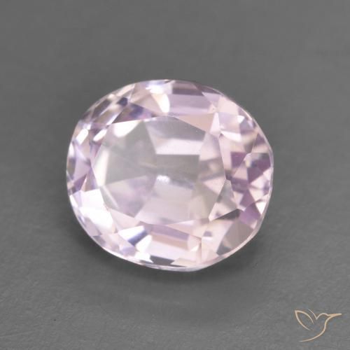 Kunzita Rosa bem claro Natural 2.62ct, oval, VVS-VS