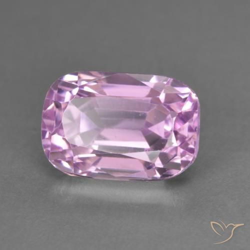Kunzita rosa médio Natural 4.60ct, Almofada, VVS-VS