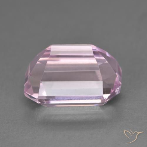 Kunzita Roxo Real Rosa Natural 7.43ct, Corte Octógono / Esmeralda, VVS-VS