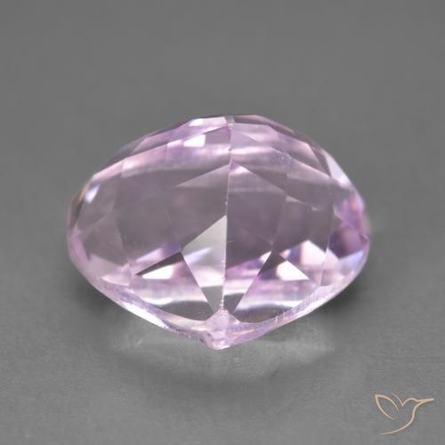 Kunzita Tom Rosa Cereja Natural 9.37ct, Formato de pêra, VVS-VS