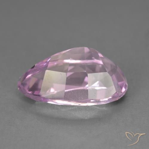 Kunzita Tom Rosa Cereja Natural 7.90ct, Formato de pêra, VVS-VS