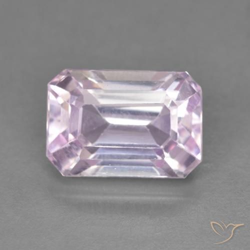 5.04ct Natural Tom Rosa Cereja Kunzita, Corte Esmeralda, VVS-VS