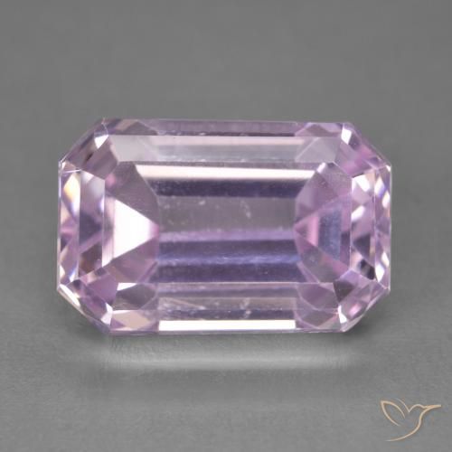 10.68ct Natural rosa cereja Kunzita, Corte Esmeralda, VVS