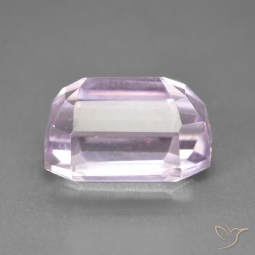 Kunzita Medium Light-Pink Natural 7.61ct, Corte Octógono / Esmeralda, VVS