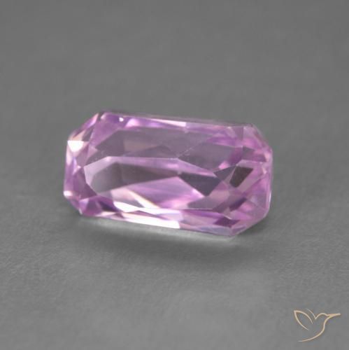 Kunzita Roxo Rosa Natural 2.49ct, Corte Octógono / Esmeralda, VVS