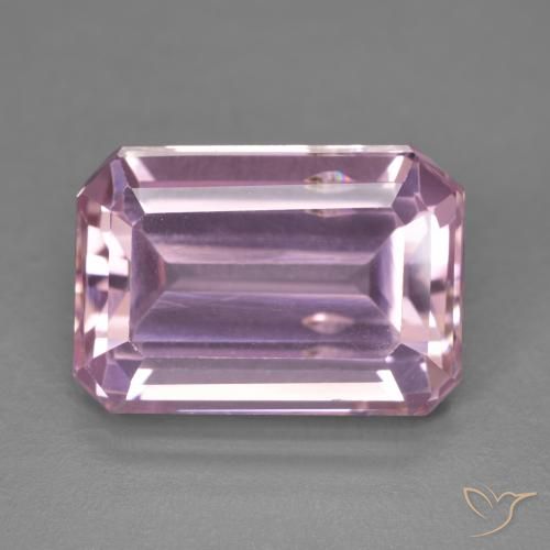 9.85ct Natural rosa médio Kunzita, Corte Esmeralda, VS