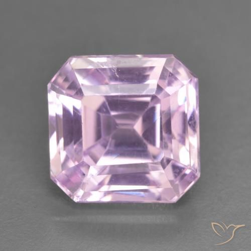 5.92ct Natural Tom Rosa Cereja Kunzita, Corte Esmeralda, VS