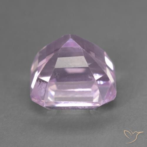 Kunzita Tom Rosa Cereja Natural 5.92ct, Corte Octógono / Esmeralda, VS