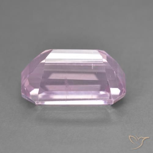 Kunzita rosa médio Natural 6.54ct, Corte Octógono / Esmeralda, VS