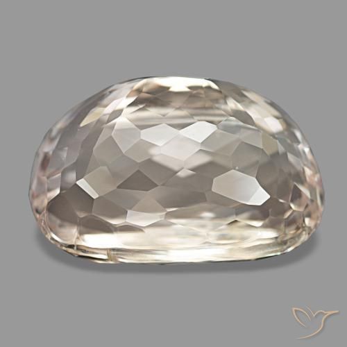 Kunzita rosa natural 43,49ct, almofada cortada, VS