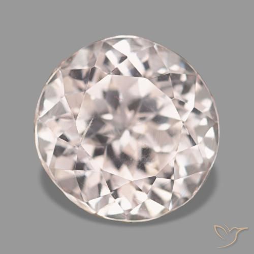Kunzita rosa natural 4,79ct, corte oval, VS