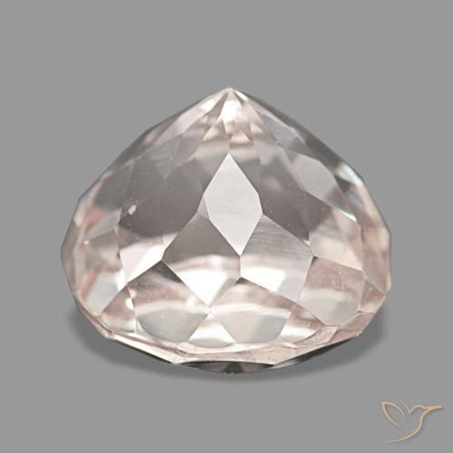 Kunzita rosa natural 4,79ct, corte oval, VS